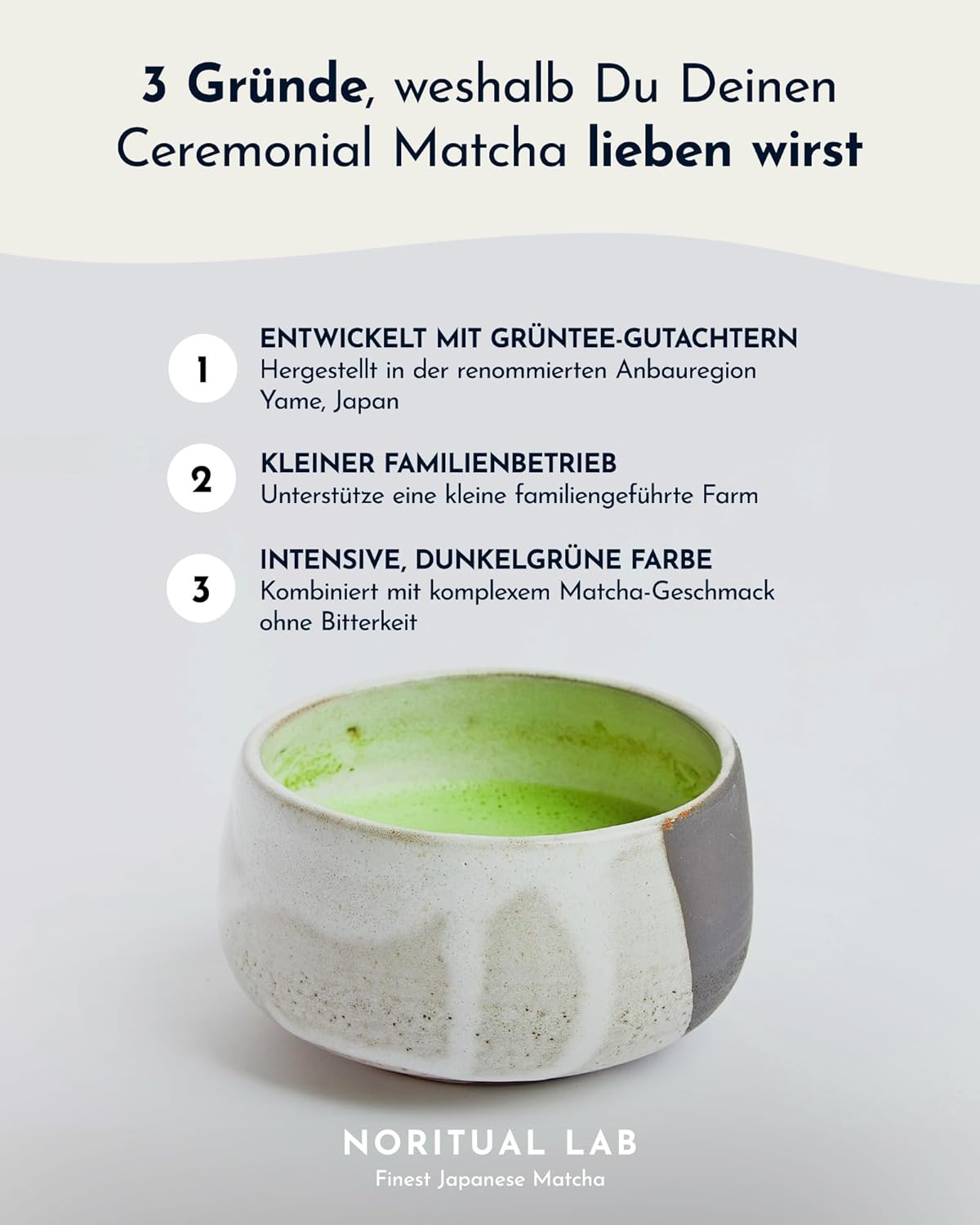 Ceremonial Matcha - Pure Green Tea Powder from Japan - Original Japanese Tea of the First Harvest - Highest Quality - 100% Natural & Laboratory Tested - Image 3