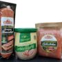 Oberlausitz Sausage Package | Gift Basket Elegant Salami & Smoked Ham in One Piece | Meat & Sausage Food Basket with Liver Sausage in Glass | Available as a Gift Basket