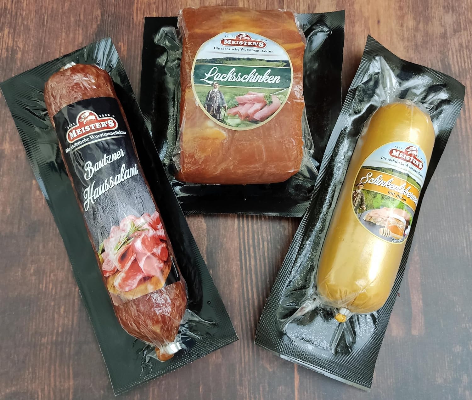 Oberlausitz Sausage Package | Gift Basket Elegant Salami & Smoked Ham in One Piece | Meat & Sausage Food Basket with Liver Sausage in Glass | Available as a Gift Basket - Image 9