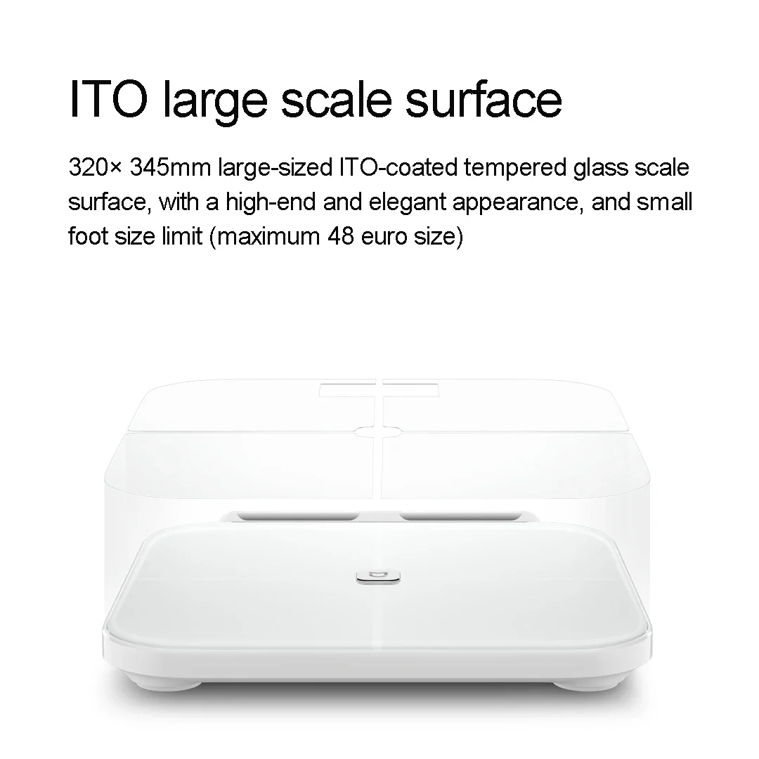 Mijia Eight Electrodes Body Fat Scale S800 Dual Band Heart Rate Detection Body Fat & Water Content Testing 150KG Max Smart Home - Image 4