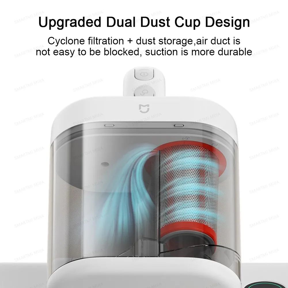 XIAOMI MIJIA Dust Mite Vacuum Cleaner 2 Pro,16kPa Suction,UV Sterilisation,Hot air drying,3 Cleaning Modes,Smart Mite Detection - Image 4