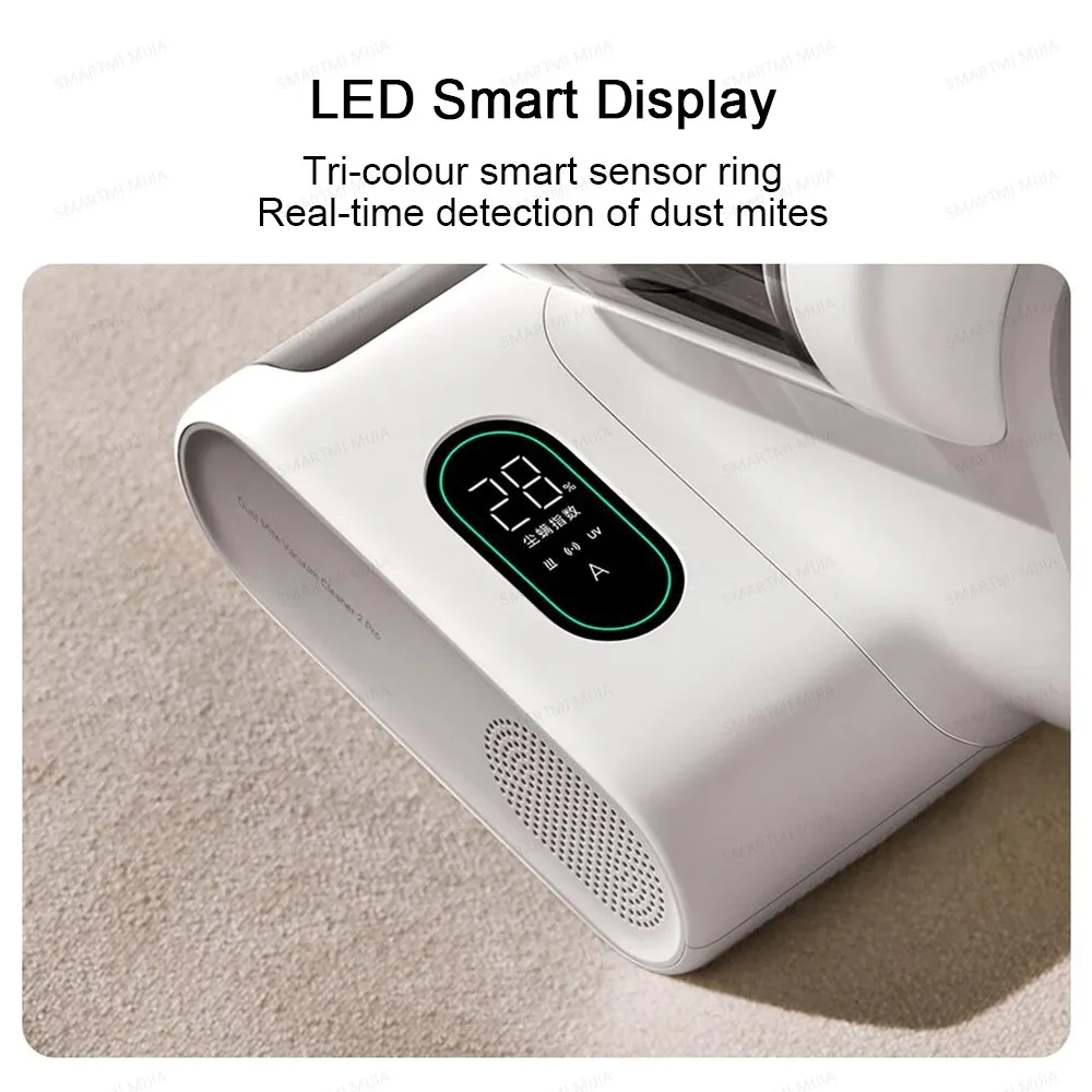 XIAOMI MIJIA Dust Mite Vacuum Cleaner 2 Pro,16kPa Suction,UV Sterilisation,Hot air drying,3 Cleaning Modes,Smart Mite Detection - Image 5